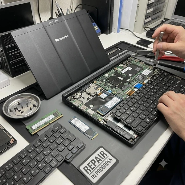 Let's noteキーボード交換修理サービス